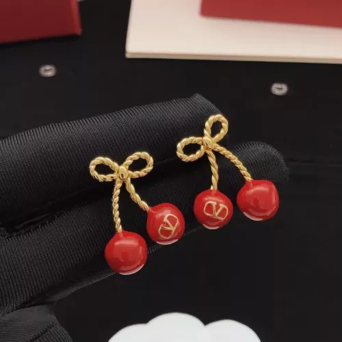 Replica Valentino Earrings For Women #1373412 $32.00 USD for Wholesale