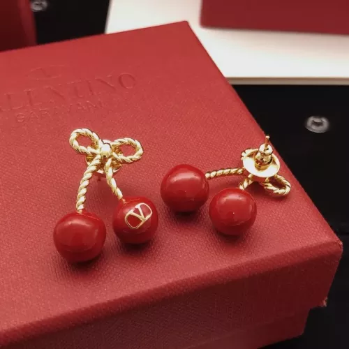 Replica Valentino Earrings For Women #1373412 $32.00 USD for Wholesale