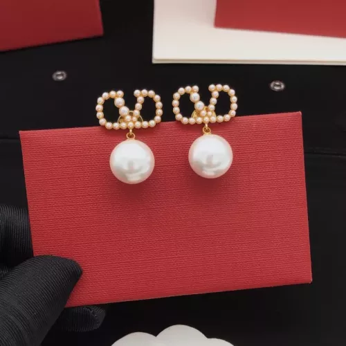 Replica Valentino Earrings For Women #1373418 $34.00 USD for Wholesale