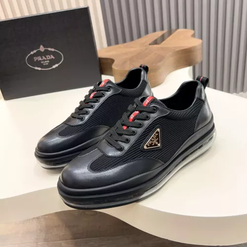 Wholesale Prada Casual Shoes For Men #1373438 $140.00 USD, Wholesale Quality Replica Prada Casual Shoes