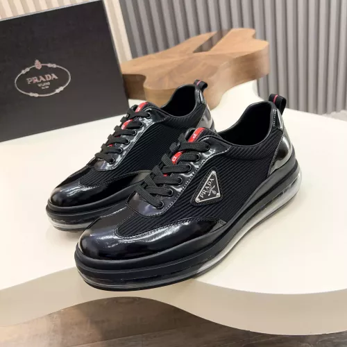 Wholesale Prada Casual Shoes For Men #1373439 $140.00 USD, Wholesale Quality Replica Prada Casual Shoes