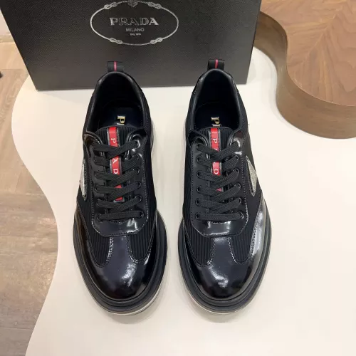 Replica Prada Casual Shoes For Men #1373439 $140.00 USD for Wholesale