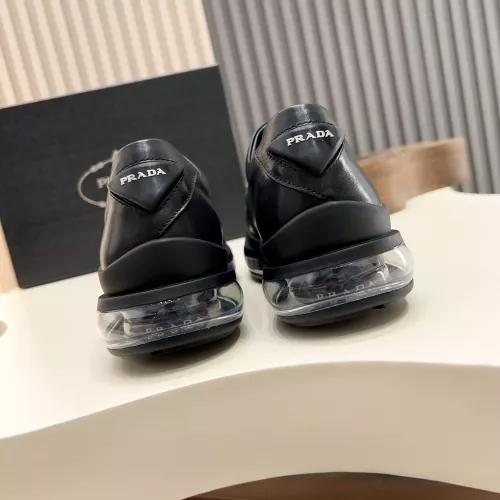 Replica Prada Leather Shoes For Men #1373441 $155.00 USD for Wholesale