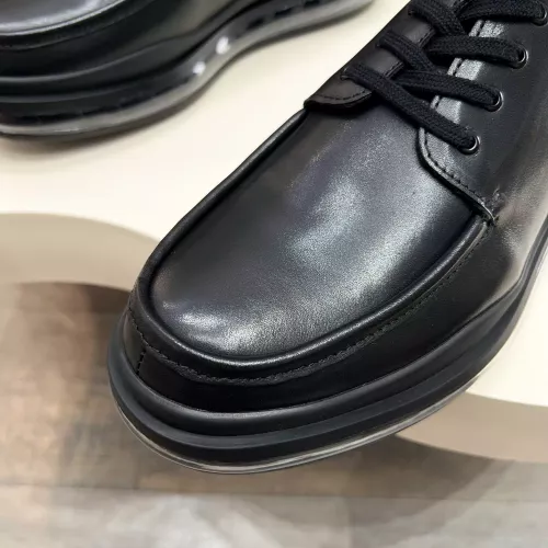 Replica Prada Leather Shoes For Men #1373441 $155.00 USD for Wholesale