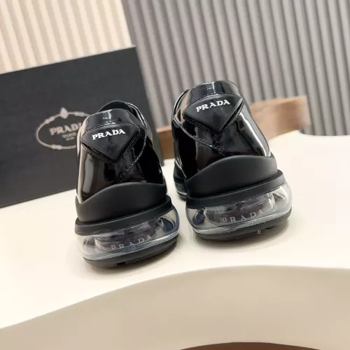 Replica Prada Leather Shoes For Men #1373442 $155.00 USD for Wholesale