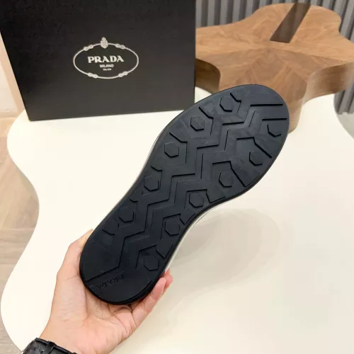 Replica Prada Leather Shoes For Men #1373442 $155.00 USD for Wholesale