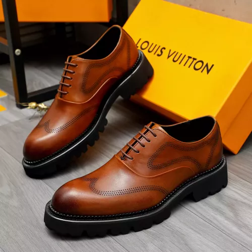 Wholesale Louis Vuitton LV Oxfords Shoes For Men #1373452 $105.00 USD, Wholesale Quality Replica Louis Vuitton LV Oxfords Shoes