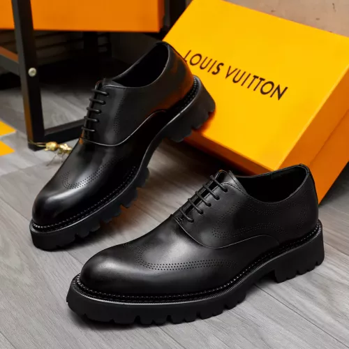 Wholesale Louis Vuitton LV Oxfords Shoes For Men #1373453 $105.00 USD, Wholesale Quality Replica Louis Vuitton LV Oxfords Shoes