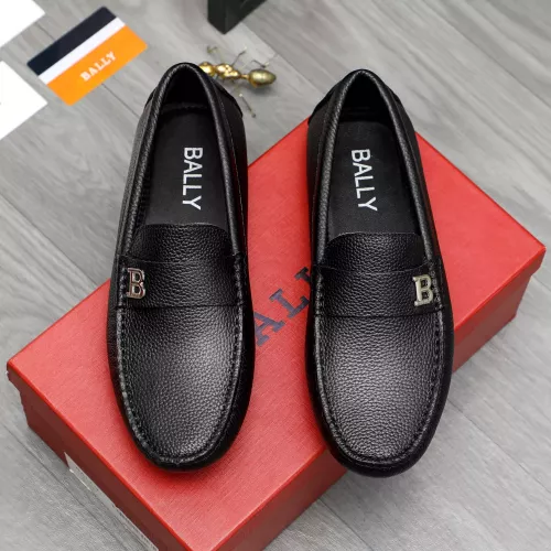 Replica Bally Leather Shoes For Men #1373497 $82.00 USD for Wholesale