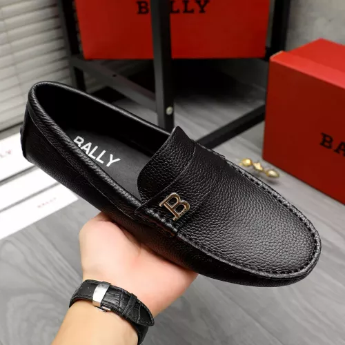 Replica Bally Leather Shoes For Men #1373497 $82.00 USD for Wholesale