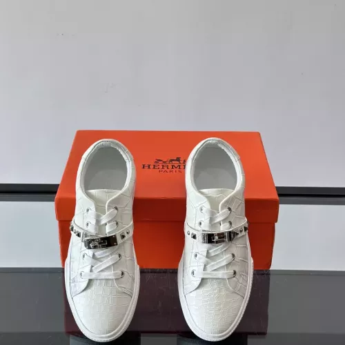 Replica Hermes Casual Shoes For Men #1373510 $125.00 USD for Wholesale