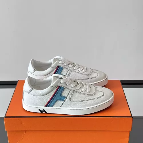 Replica Hermes Casual Shoes For Men #1373512 $128.00 USD for Wholesale