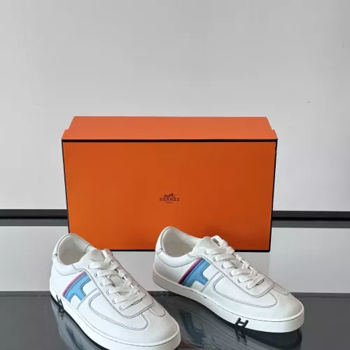 Replica Hermes Casual Shoes For Men #1373512 $128.00 USD for Wholesale
