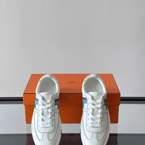 Replica Hermes Casual Shoes For Men #1373512 $128.00 USD for Wholesale