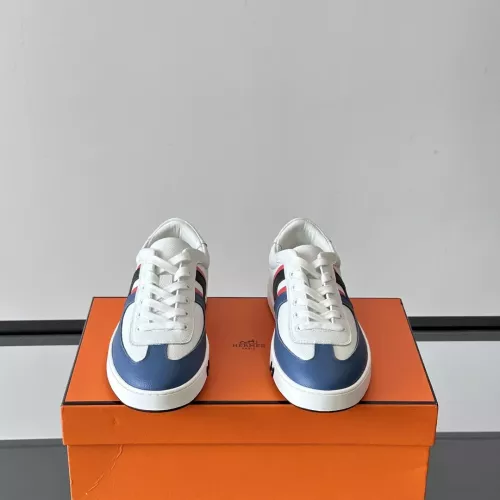 Replica Hermes Casual Shoes For Men #1373513 $128.00 USD for Wholesale