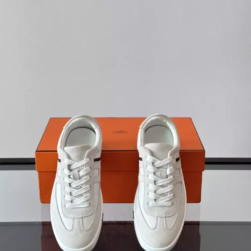 Replica Hermes Casual Shoes For Men #1373515 $128.00 USD for Wholesale