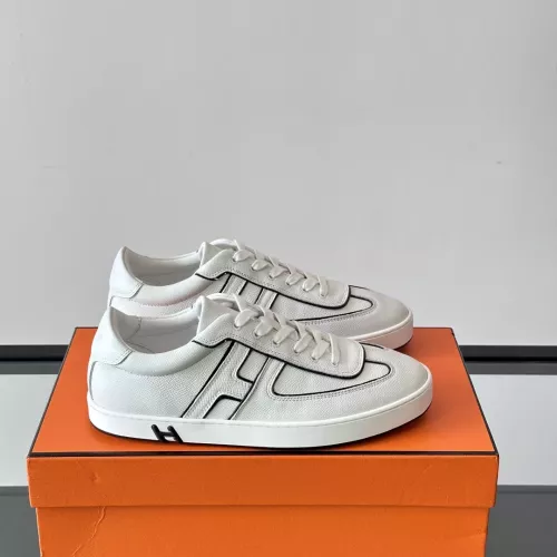 Replica Hermes Casual Shoes For Men #1373516 $128.00 USD for Wholesale