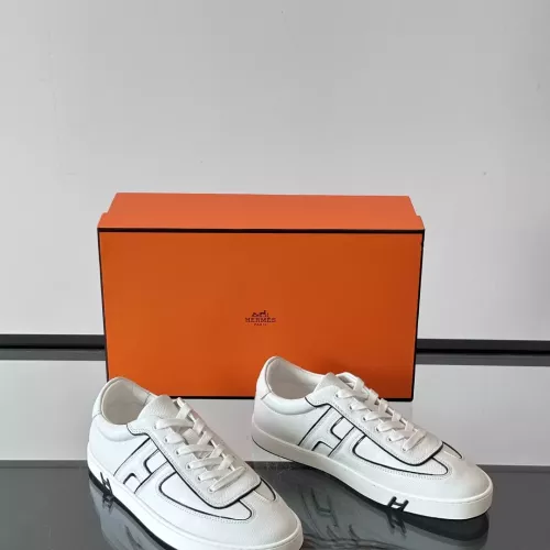 Replica Hermes Casual Shoes For Men #1373516 $128.00 USD for Wholesale