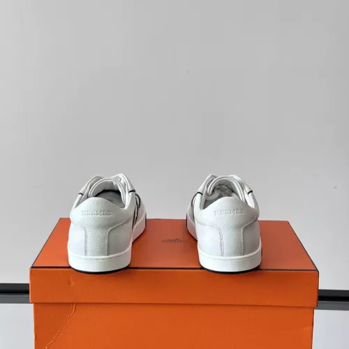 Replica Hermes Casual Shoes For Men #1373516 $128.00 USD for Wholesale