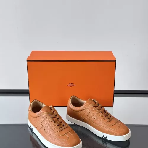 Replica Hermes Casual Shoes For Men #1373517 $128.00 USD for Wholesale