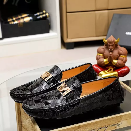 Replica Armani Leather Shoes For Men #1373536 $72.00 USD for Wholesale