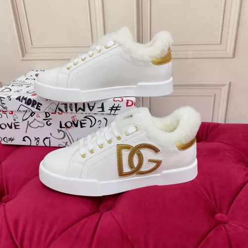 Wholesale Dolce &amp; Gabbana D&amp;G Casual Shoes For Women #1373581 $105.00 USD, Wholesale Quality Replica Dolce &amp; Gabbana D&amp;G Casual Shoes