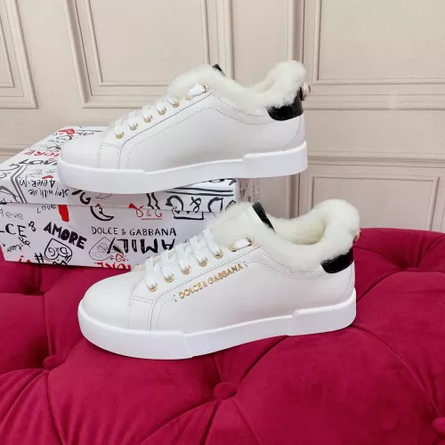 Wholesale Dolce &amp; Gabbana D&amp;G Casual Shoes For Women #1373588 $112.00 USD, Wholesale Quality Replica Dolce &amp; Gabbana D&amp;G Casual Shoes