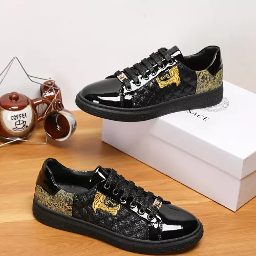 Wholesale Versace Casual Shoes For Men #1373603 $72.00 USD, Wholesale Quality Replica Versace Casual Shoes