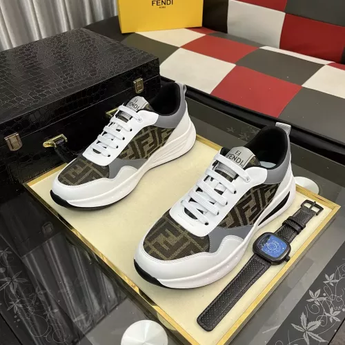 Replica Fendi Casual Shoes For Men #1373624 $82.00 USD for Wholesale