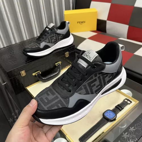 Wholesale Fendi Casual Shoes For Men #1373625 $82.00 USD, Wholesale Quality Replica Fendi Casual Shoes
