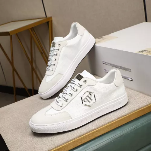 Wholesale Philipp Plein PP Casual Shoes For Men #1373634 $80.00 USD, Wholesale Quality Replica Philipp Plein PP Casual Shoes