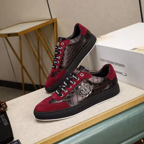Wholesale Philipp Plein PP Casual Shoes For Men #1373635 $80.00 USD, Wholesale Quality Replica Philipp Plein PP Casual Shoes