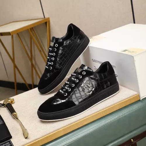 Wholesale Philipp Plein PP Casual Shoes For Men #1373640 $80.00 USD, Wholesale Quality Replica Philipp Plein PP Casual Shoes