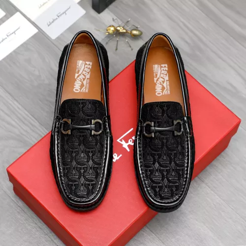 Wholesale Salvatore Ferragamo Leather Shoes For Men #1373662 $80.00 USD, Wholesale Quality Replica Salvatore Ferragamo Leather Shoes