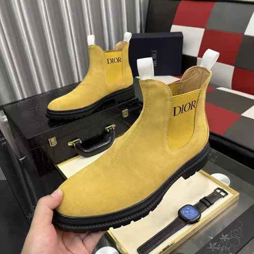 Wholesale Christian Dior Boots For Men #1373679 $92.00 USD, Wholesale Quality Replica Christian Dior Boots