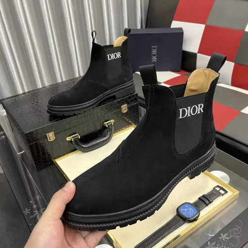 Wholesale Christian Dior Boots For Men #1373682 $92.00 USD, Wholesale Quality Replica Christian Dior Boots