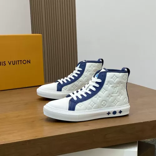 Wholesale Louis Vuitton High Tops Shoes For Men #1373689 $140.00 USD, Wholesale Quality Replica Louis Vuitton High Tops Shoes