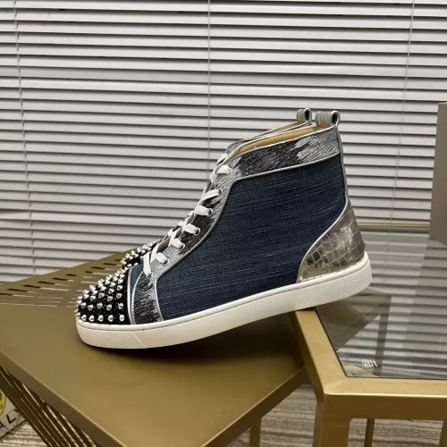 Replica Christian Louboutin High Top Shoes For Men #1373702 $98.00 USD for Wholesale