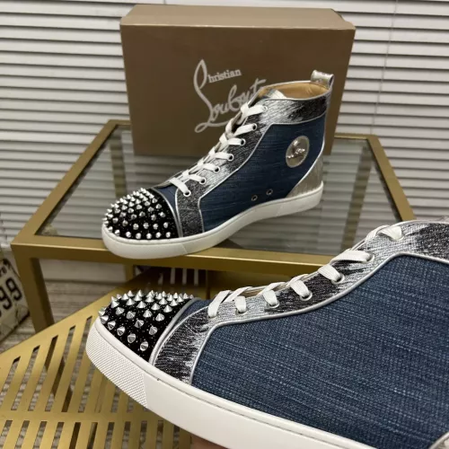 Replica Christian Louboutin High Top Shoes For Men #1373702 $98.00 USD for Wholesale