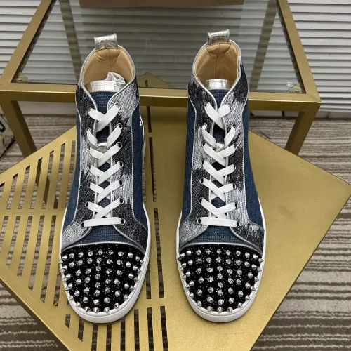 Replica Christian Louboutin High Top Shoes For Women #1373703 $98.00 USD for Wholesale