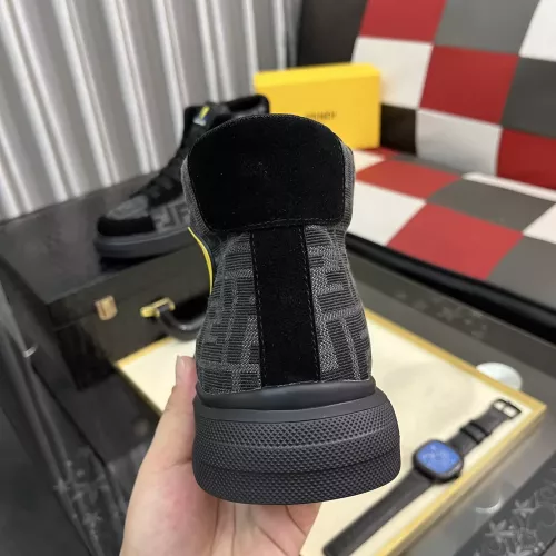 Replica Fendi High Tops Casual Shoes For Men #1373746 $82.00 USD for Wholesale
