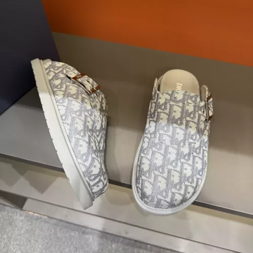 Replica Christian Dior Slippers For Men #1373748 $64.00 USD for Wholesale