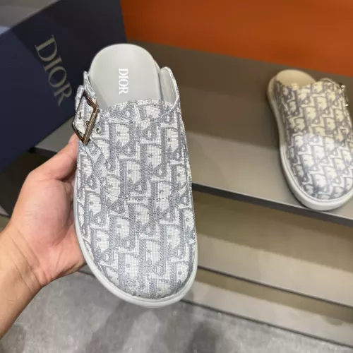 Replica Christian Dior Slippers For Men #1373748 $64.00 USD for Wholesale