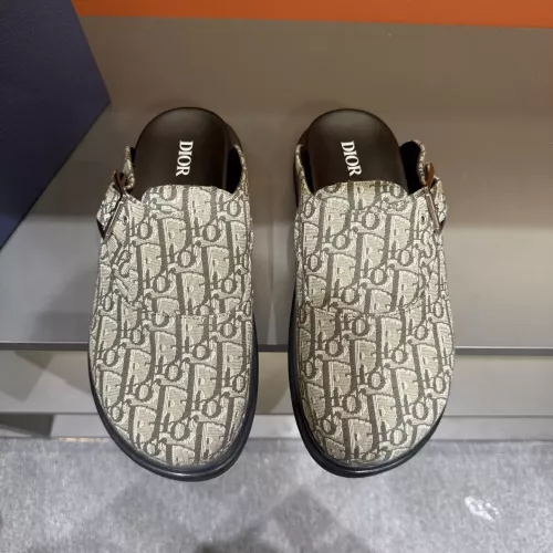 Replica Christian Dior Slippers For Men #1373750 $64.00 USD for Wholesale