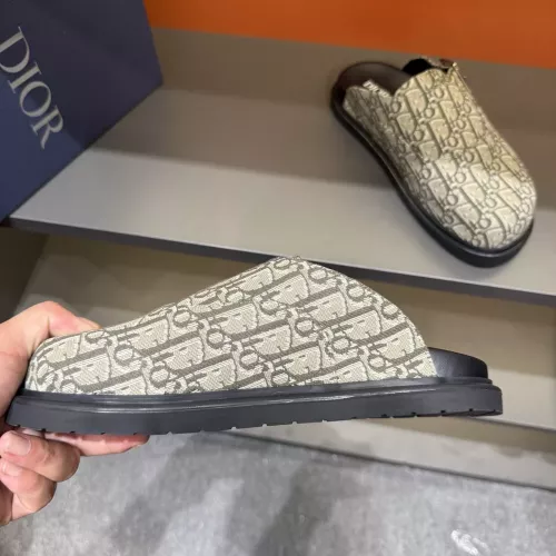 Replica Christian Dior Slippers For Men #1373750 $64.00 USD for Wholesale