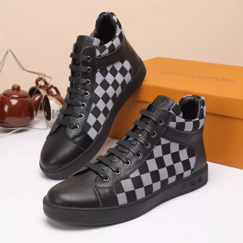 Wholesale Louis Vuitton High Tops Shoes For Men #1373757 $80.00 USD, Wholesale Quality Replica Louis Vuitton High Tops Shoes