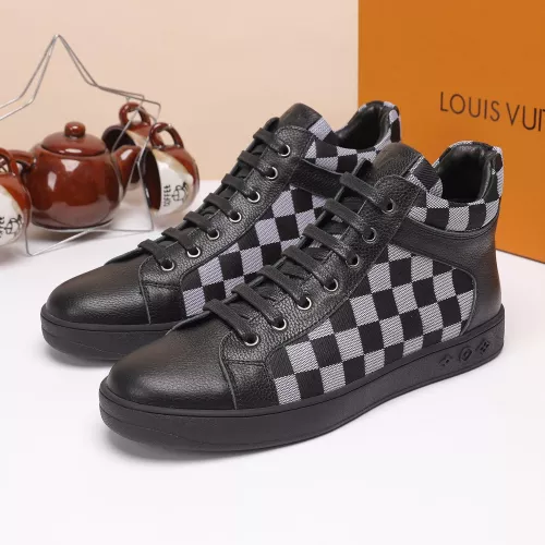 Replica Louis Vuitton High Tops Shoes For Men #1373757 $80.00 USD for Wholesale