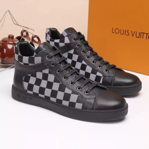 Replica Louis Vuitton High Tops Shoes For Men #1373757 $80.00 USD for Wholesale