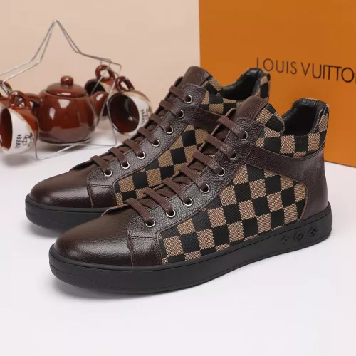 Replica Louis Vuitton High Tops Shoes For Men #1373758 $80.00 USD for Wholesale