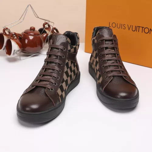 Replica Louis Vuitton High Tops Shoes For Men #1373758 $80.00 USD for Wholesale